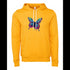 Colorful butterflies Bella canvas hoodie 3719